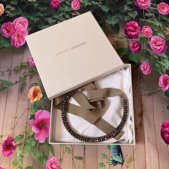 Swarovski X Kirt Holmes Beaded Atelier Tube Necklace